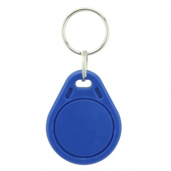 RFID NFC čip S50 13.56MHz klíčenka modrá