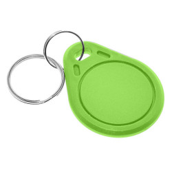 RFID NFC čip S50 13.56MHz klíčenka zelená