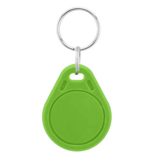 RFID NFC čip S50 13.56MHz klíčenka zelená