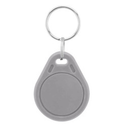RFID NFC čip S50 13.56MHz klíčenka šedá