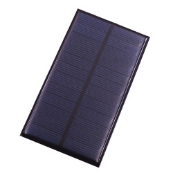 Solární panel 6V 1W 110x60mm