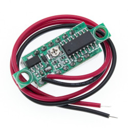 Digitální voltmetr LED modrý miniaturní (2.5V-30V)