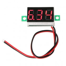 Digitální voltmetr LED červený mini 0.36 (4.5V-30V)