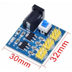 Napájecí modul 3.3V a 5V s vypínačem