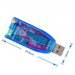 Miniaturní regulovatelný zdroj s krabičkou 1.0V-24V (až 3W)