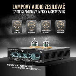 Lampový stereo předzesilovač MiLESEEY JAN5654 HiFi