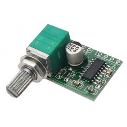 Dvoukanálový stereo zesilovač PAM8403 s regulací hlasitosti (2x3W, třída D)