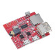 Bluetooth 4.1 audio modul s USB, uSD a zesilovačem 2x3W