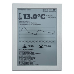 SVERIO PaperBoard černobílý 9.7" ED097TC2 s bílým rámečkem