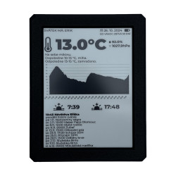 SVERIO PaperBoard černobílý 6" ED060XC3 s černým rámečkem