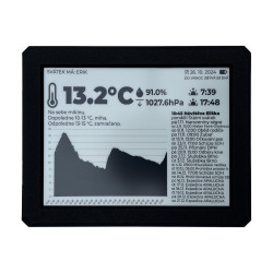 SVERIO PaperBoard černobílý 6" ED060XC3 s černým rámečkem