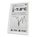 SVERIO PaperBoard černobílý 7.5" GDEY075T7 s bílým rámečkem