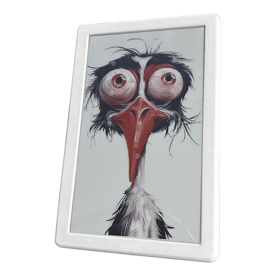SVERIO PaperBoard tříbarevný 7.5" GDEH075Z90R s bílým rámečkem