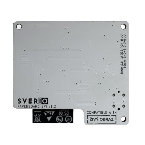SVERIO PaperBoard SPI řídící deska