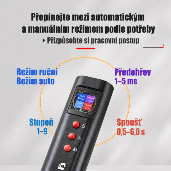 JCD H8 - ruční bodová svářečka (bodovačka)