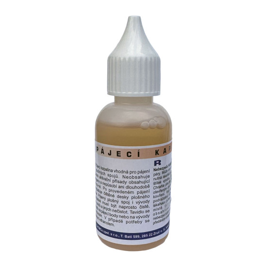 Pájecí kapalina R ELCHEMCO 30ml