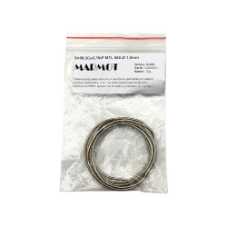 Bezolovnatá pájka MARMOT MTL 568 1.5mm 10g (Sn99.3Cu0.7NiP)