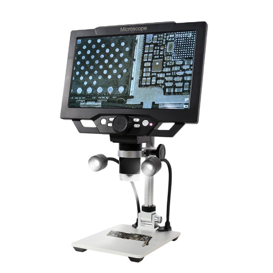 Digitální mikroskop BEST BST-X9 10–1600x s 9" LCD displejem