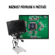 Digitální mikroskop BEST BST-X9 10–1600x s 9" LCD displejem