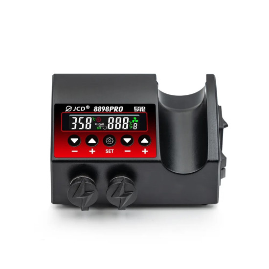 Pájecí stanice JCD-8898PRO horký vzduch 800W (100-480°C) + mikropájka 80W (180-500°C)