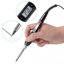 Pájecí pero JCD-908S 80W s digitálním termostatem černé (180-480°C)