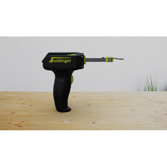 Transformátorová aku páječka Soldinger PC-100 pro akumulátory DeWalt v kufříku