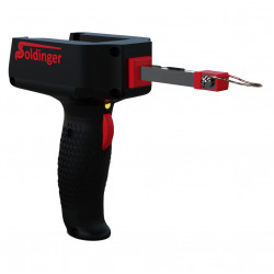 Transformátorová aku páječka Soldinger PC-100 pro akumulátory Milwaukee