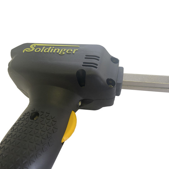 Transformátorová aku páječka Soldinger PC-100 pro akumulátory DeWalt v kufříku