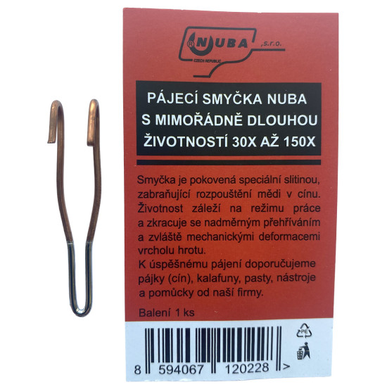 Pájecí smyčka Nuba SM3 s prodlouženou životností