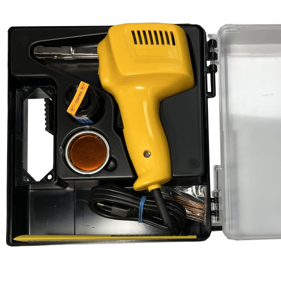 Transformátorová páječka Nuba ETP 6 150W LED s upínačem v kufříku