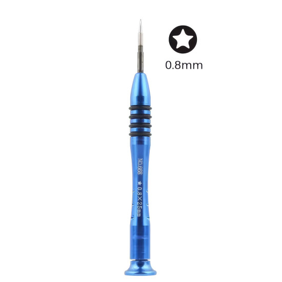 Pěticípý hvězdicový šroubovák Pentalobe P2 0.8mm