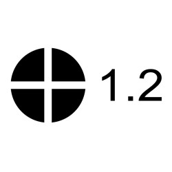 Křížový šroubovák Phillips PH0000 1.2mm