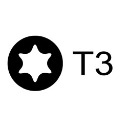 Hvězdicový šroubovák Torx T3