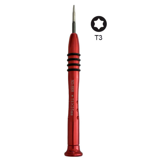 Hvězdicový šroubovák Torx T3