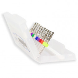 Sada mini vrtáků na plošné spoje (10ks, 2.1mm-3.0mm) 