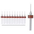 Sada mini vrtáků na plošné spoje (10ks, 0.6mm) 