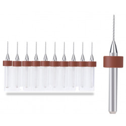 Sada mini vrtáků na plošné spoje (10ks, 0.6mm) 