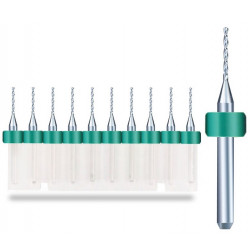 Sada mini vrtáků na plošné spoje (10ks, 1.0mm) 