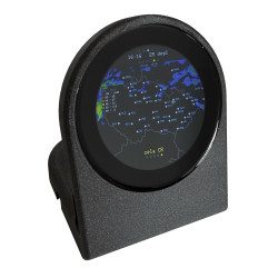 MeteoPlaneRadar - meteoradar a radar letadel (sestavená sada, Galaxy Black)