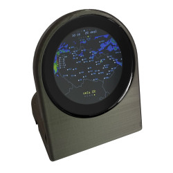 MeteoPlaneRadar - meteoradar a radar letadel (sestavená sada, Mystic Green)