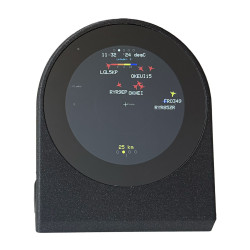 MeteoPlaneRadar - meteoradar a radar letadel 2.8" (sestavená sada, Galaxy Black)