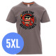 Tričko JOIN THE RESISTANCE - Steel Gray, pánské, 5XL