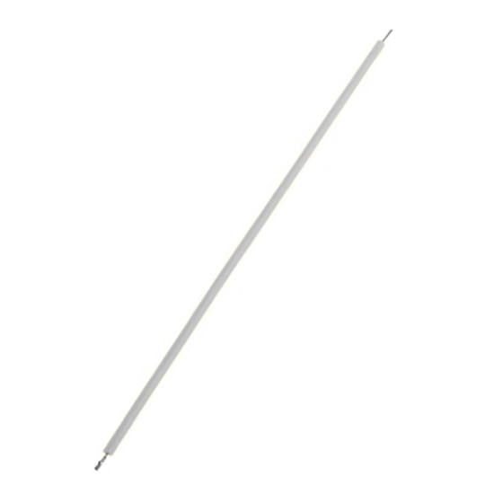 Propojovací kabel 24AWG pocínovaný (bílý, 10cm)