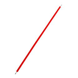 Propojovací kabel 24AWG pocínovaný (červený, 10cm)