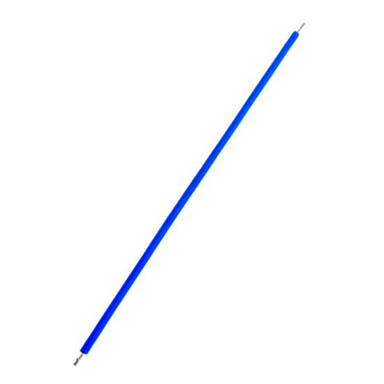 Propojovací kabel 24AWG pocínovaný (modrý, 10cm)