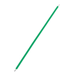 Propojovací kabel 24AWG pocínovaný (zelený, 10cm)