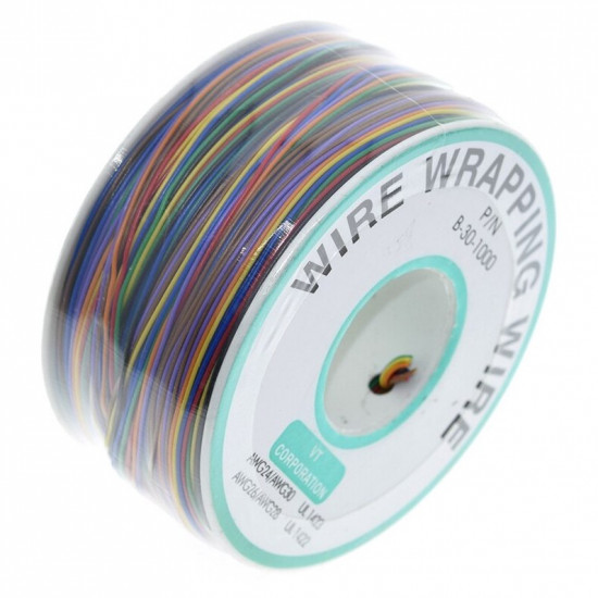 Sada drátů s PVC izolací (8 barev / 250m / 0.25mm)