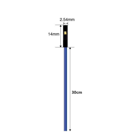 Barevný silikonový DuPont Kabel F-F (samice samice) 30cm 10ks