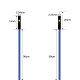 Barevný silikonový DuPont Kabel M-F (samec samice) 30cm 10ks