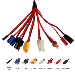 Univerzální nabíjecí adaptér 8v1 RC